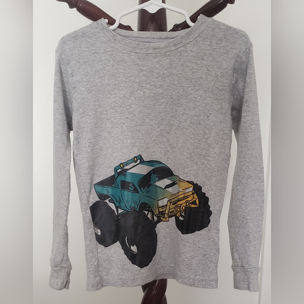 Boys longsleeve truck shirt